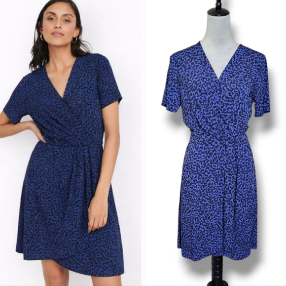 Banana Republic Factory Casual Wrap Dress Size Small NWT - Picture 10 of 10